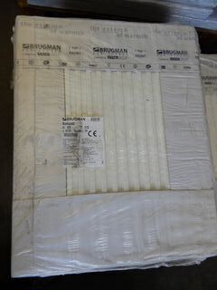 Paneelradiator, Brugman, Compact, wit