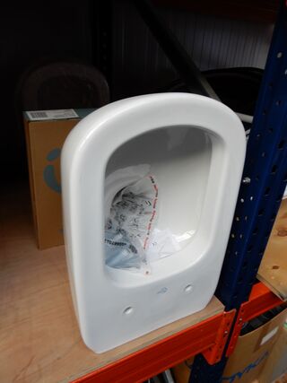 Wandcloset met zitting, Ideal Standard, tesi, wit