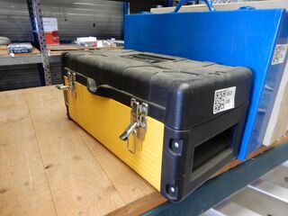 Gereedschap koffer, zwart/geel