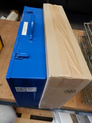 2x Uponor koffer, Uponor, Tool, blauw