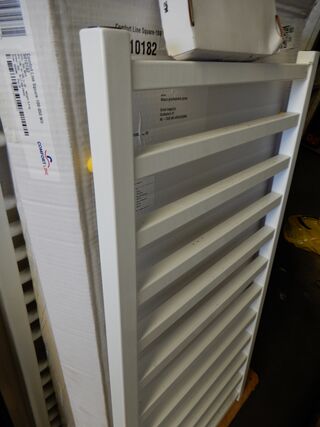 Handdoekradiator, Comfort Line, Square, wit