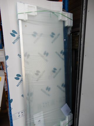 Douchewand, Novellini, LunesH-2B, aluminium