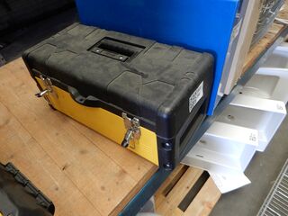 Gereedschap koffer, zwart/geel