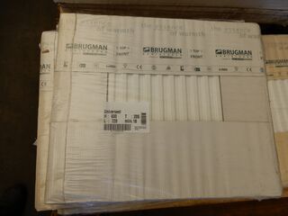 Paneelradiator, Brugman, universeel Compact, wit