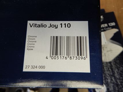 Badset, Grohe, Vitalo Joy, chroom