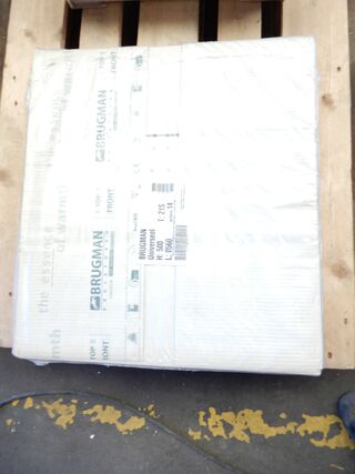 Paneelradiator, Brugman, universeel Compact, wit