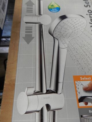 Glijstangset, Hansgrohe, myselect E Vario, chroom