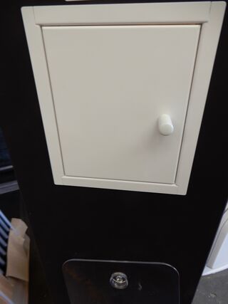 Inbouw closetrol dispenser, Etsero, wit