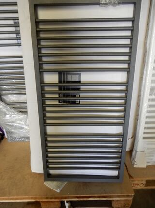 Handdoekradiator, antraciet