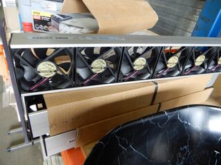 3x DBE radiatorventilator, Jaga, DBH, grijs/zwart
