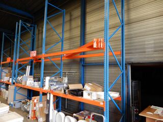 Ca. 6,1mtr Palletstelling, oranje/blauw