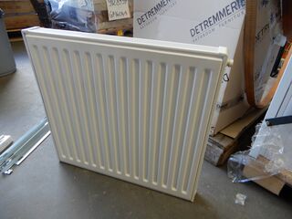 Paneelradiator, Brugman, Compact, wit