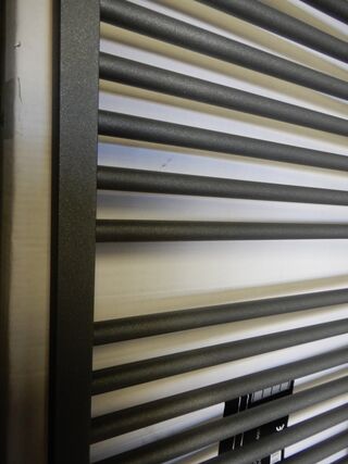 Handdoekradiator, antraciet