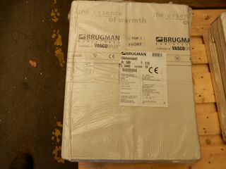 Paneelradiator, Brugman, universeel Compact, wit