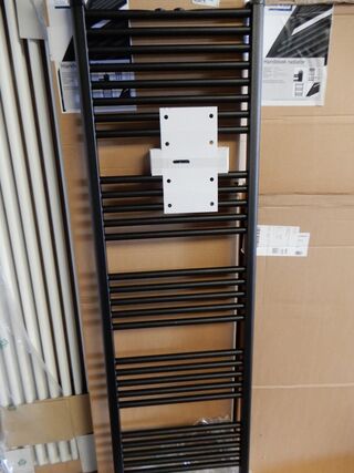 Handdoekradiator, Prorad, HD-RAD, black grafite
