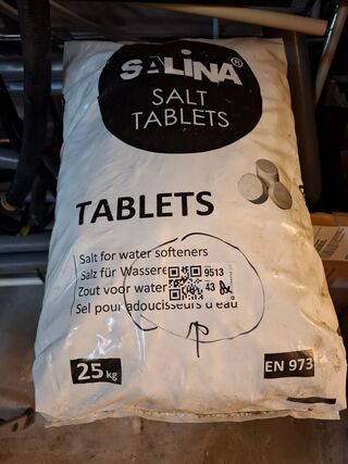 8x25kg zouttabletten Salina