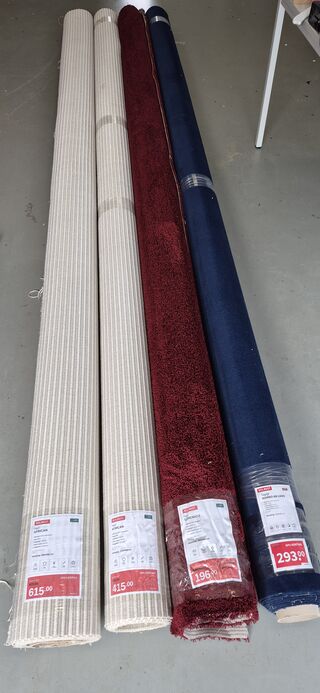 9x Vloerbedekking en vloerkleden, Lano