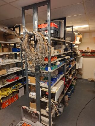 Ca 16mtr dubbelzijdige stelling
