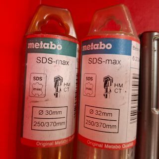 6x Diverse sds max boor o.a. Metabo, Kelfort