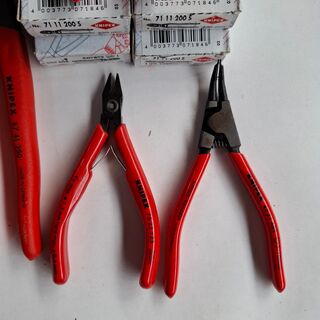 10x Diverse tangen Knipex