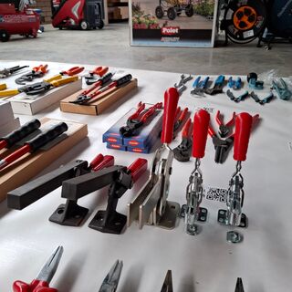 5x Diverse verticale snelspanner