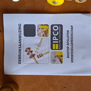 2x Bostop afsluiter IPCO