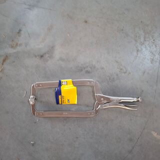 2x C-klem met zwenkpad Irwin Vise-grip, 18SP