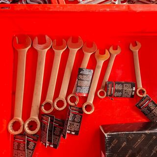 8x Steek-ringsleutel, vonkvrij EgaMaster