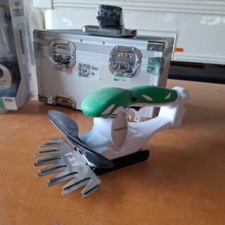 Accu kantenknipper met accu ledlamp Hitachi, CG10DL, UB18DDL