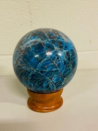 Apatiet blauw bol