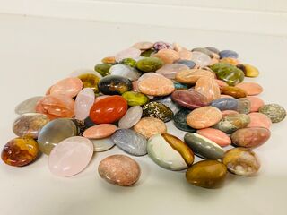 Ca. 120x Handstenen mix S