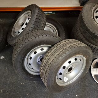 Set banden op stalen velg Good Year