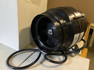 9x Buisventilator hittebestendig, Kuvant, Etaline, M Ø160 mm
