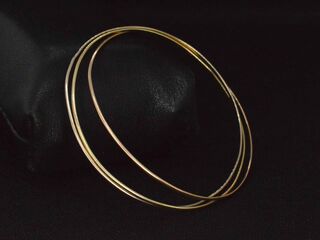 Armband met drie kleuren goud