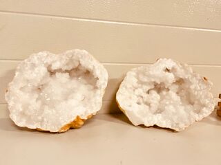 Bergkristal geode
