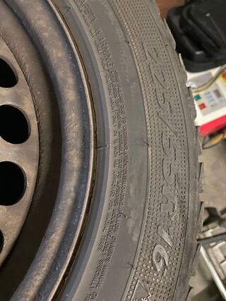 Set winterbanden, 225/55 R16