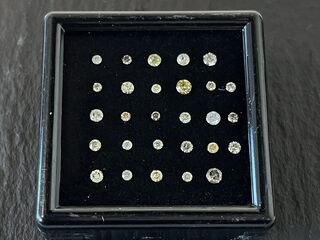 Diamant – 1.01 carat echte natuurlijke briljant geslepen diamant