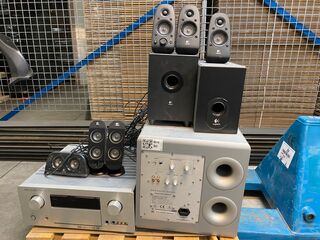 Mixpartij audioapparatuur