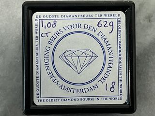 Diamant – 1.08 carat echte diamant