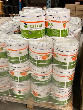 Ca. 20x Hortiline easy free fall touwrollen, 6 kg