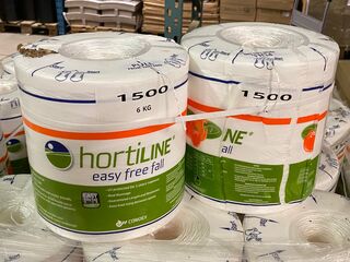 Ca. 20x Hortiline easy free fall touwrollen, 6 kg