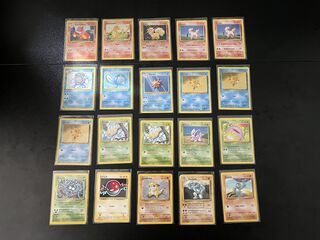 Ca. 131x Vintage Pokémon-kaarten