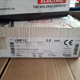 2x Rol mig/mag lasdraad Lincoln, LNM 12 | 580914
