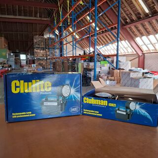 2x Oplaadbare lamp Clubman, CB2