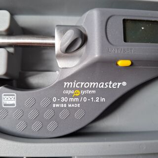 Digitale buiten micrometer Micromaster, capa system 0-30mm