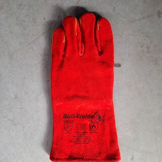 Ca. 28x Lashandschoen, maat 10,  links Bull-Welde