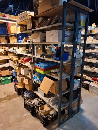 Ca 28mtr magazijnstelling