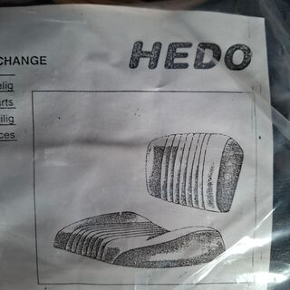 9x Spanhoes, 2-delig Hedo, 58390/C