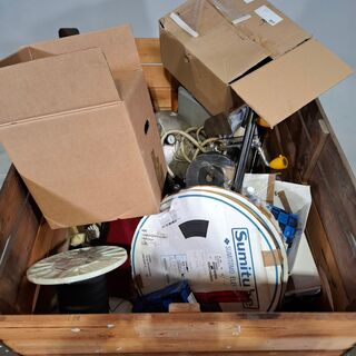 Diverse garage inventaris, O.a Pferd