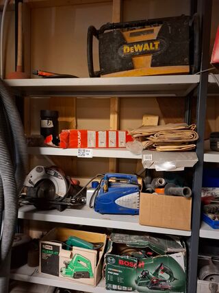 Partij gereedschap, O.a. DeWalt, Bosch, Hitachi